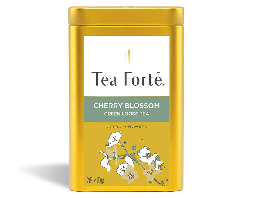 Cherry Blossom Loose Leaf Tea Canister