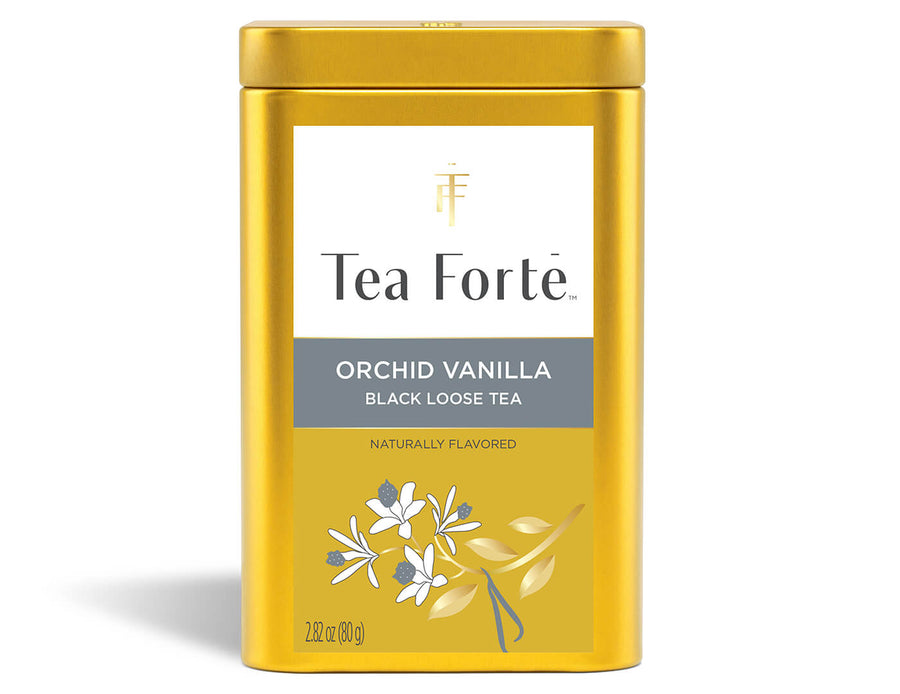 Orchid Vanilla Loose Leaf Tea Canister
