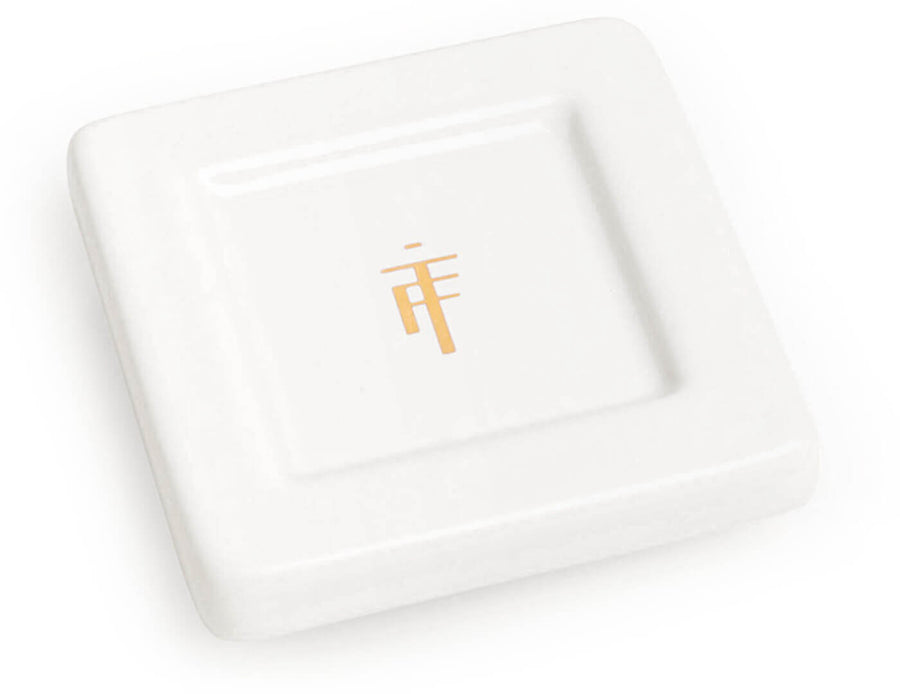 Tea Trays Orchid White - Set of Two