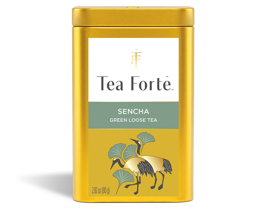 Sencha Loose Leaf Tea Canister